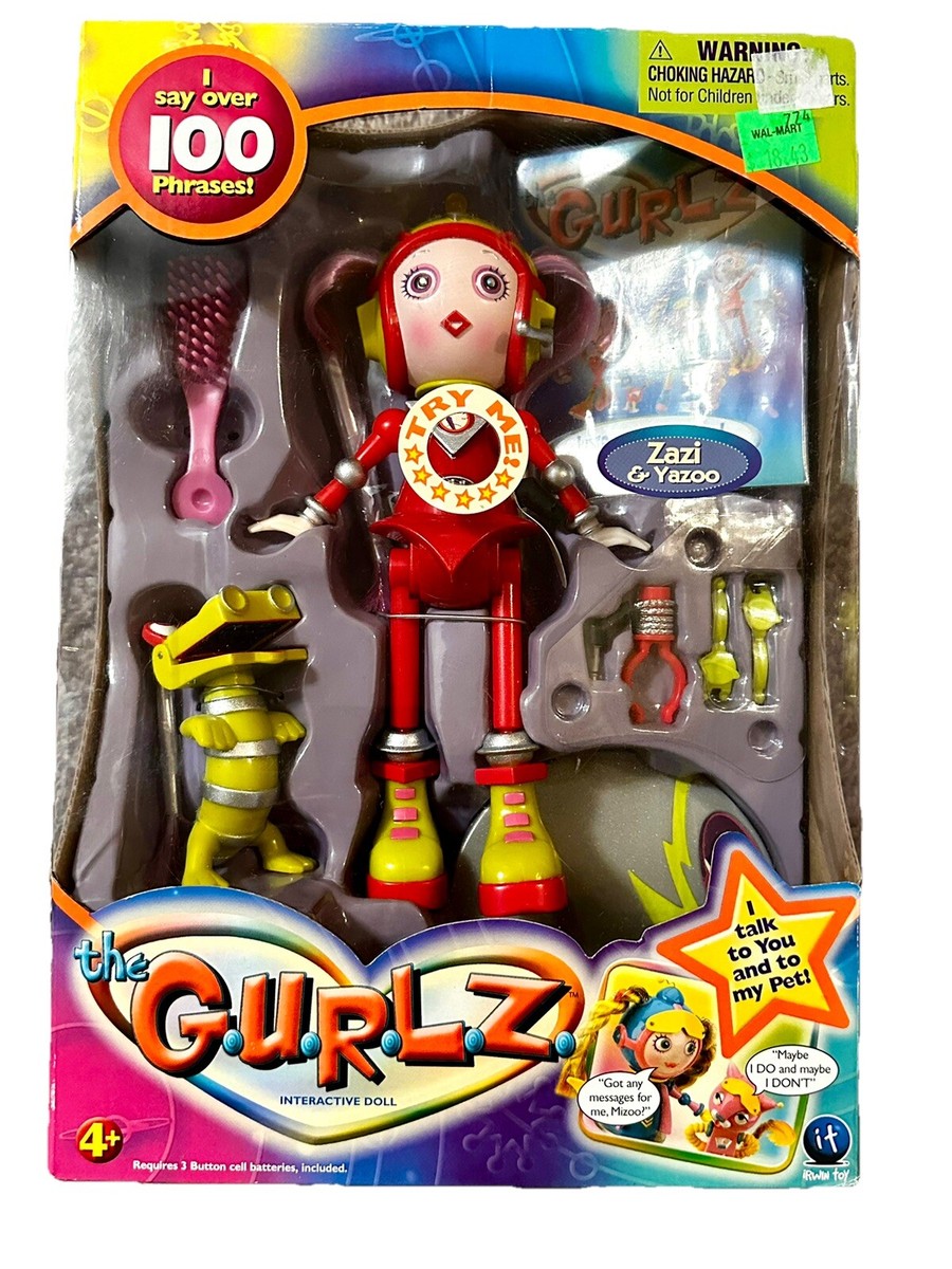 The Gurlz Interactive Doll - Yazi & Yazoo - 2002 Irwin Toys 100
