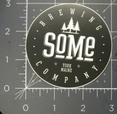SOME BREWING Maine apostrophe whoopie pie STICKER decal craft beer brewery D