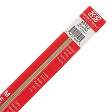 K-S 1/16'' Solid Brass Rod 3/ (3) - #8162