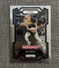 2024 Panini Prizm WNBA Monopoly Nika Muhl Rookie #4 Seattle Storm RC