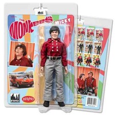 The Monkees 8 Inch Retro Style Action Figures Red Band Outfit: Micky Dolenz