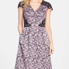 ADRIANNA PAPELL DUSTY PINK SIZE 4 #466 NWT