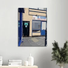 U.K Urban Art Canvas Print Wall Art Picture Abandoned Building Large 60x80cm