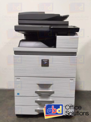 Sharp MX-M754N A3 Monochrome Laser Copier Printer Scanner Exit Tray MFP 75 ppm