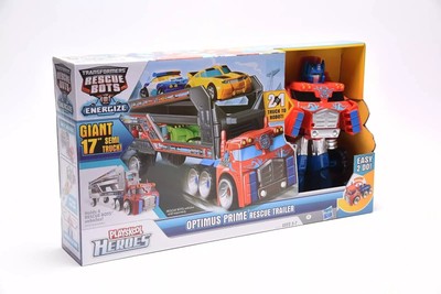 SALE Transformers Playskool Heroes Rescue Bots OPTIMUS PRIME RESCUE Baby Toy