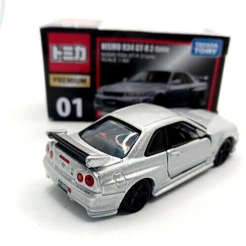 Tomica Premium 01 NISMO R34 GT-R Z-tune 1/62 Car Takara Tomy GTR - Picture 11 of 14