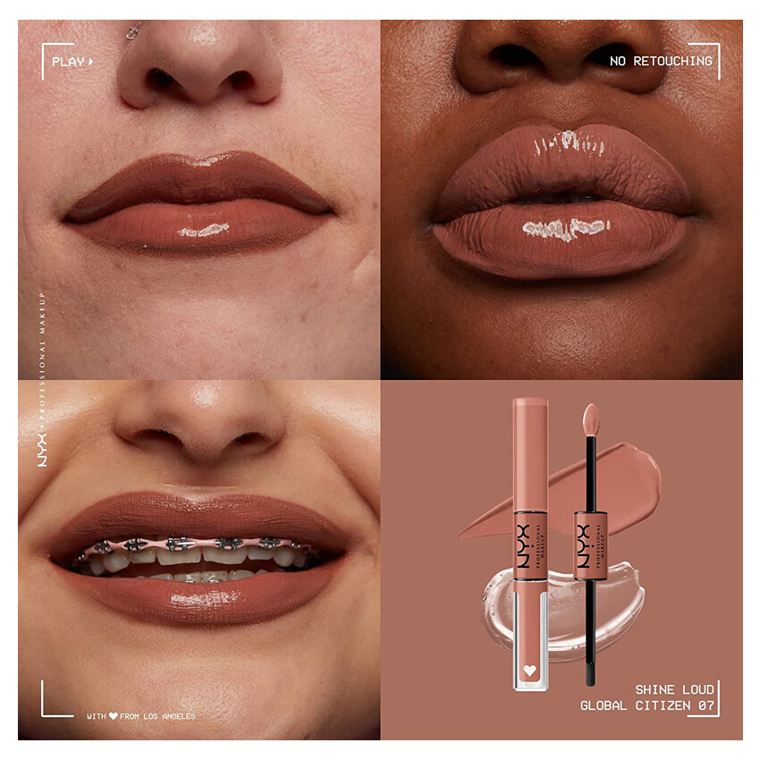 Buy NYX Shine Loud Pro Pigment Lip Shine Global Citizen Medium