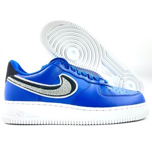 air force 1 chenille swoosh blue