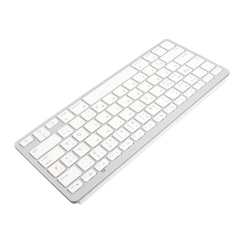 Wireless Keyboard Mini 78 Keys Thin White Computer Keyboards For Andr BST - Picture 10 of 46