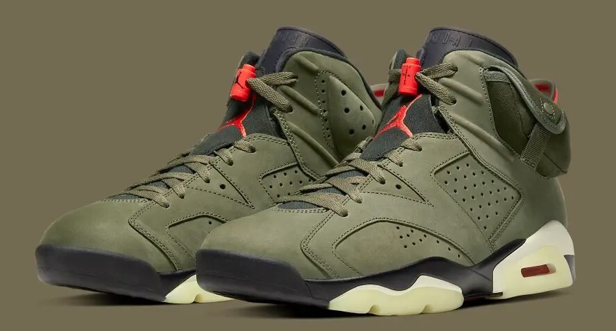 Size 12 - Air Jordan 6 x Travis Scott 