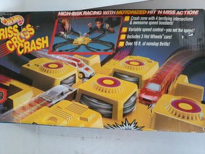 hot wheels criss cross crash track set ebay