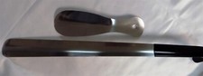 Set of 2-1 Extra Long Handle and 1 Shorter Shoe Horn Stainless Steel Handled