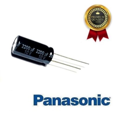 4pcs Panasonic FC 2200uf 10v 105C Radiale Elettrolitico - Foto 8
