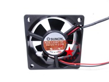 1PC SUNON KDE1206PTB1 Cooling Fan DC12V 2.2W 6025 6CM chassis power