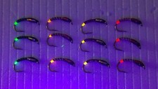 Trout Flies:UV quill Buzzers x 12 Size 10 KAMASAN HOOKS