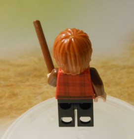 Lego 4841 HOGWARTS EXPRESS MINI FIGURE Ron Weasley Tartan Vest Harry Potter 2010
