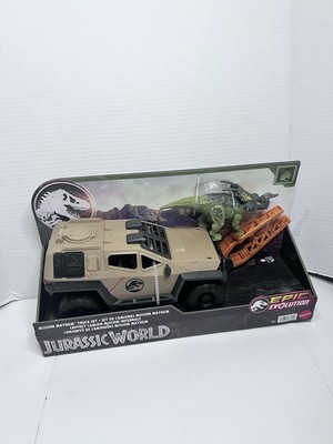 Jurassic World Epic Evolution Mission Mayhem Truck Set - Einiosaurus - New