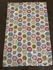 Vintage Quilt Pattern Blanket Bedding Bed Spread Cover Crib Infant Baby Child