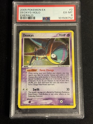 Deoxys graded PSA 6 for sale on eBay