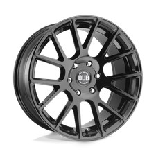 20x9 S205 Dub Luxe Gloss Black Wheels 6x5.5 (...