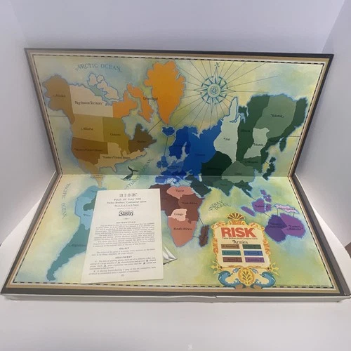 [GREAT Condition] COMPLETE Vintage 1975  Risk Board Game - Parker Brothers