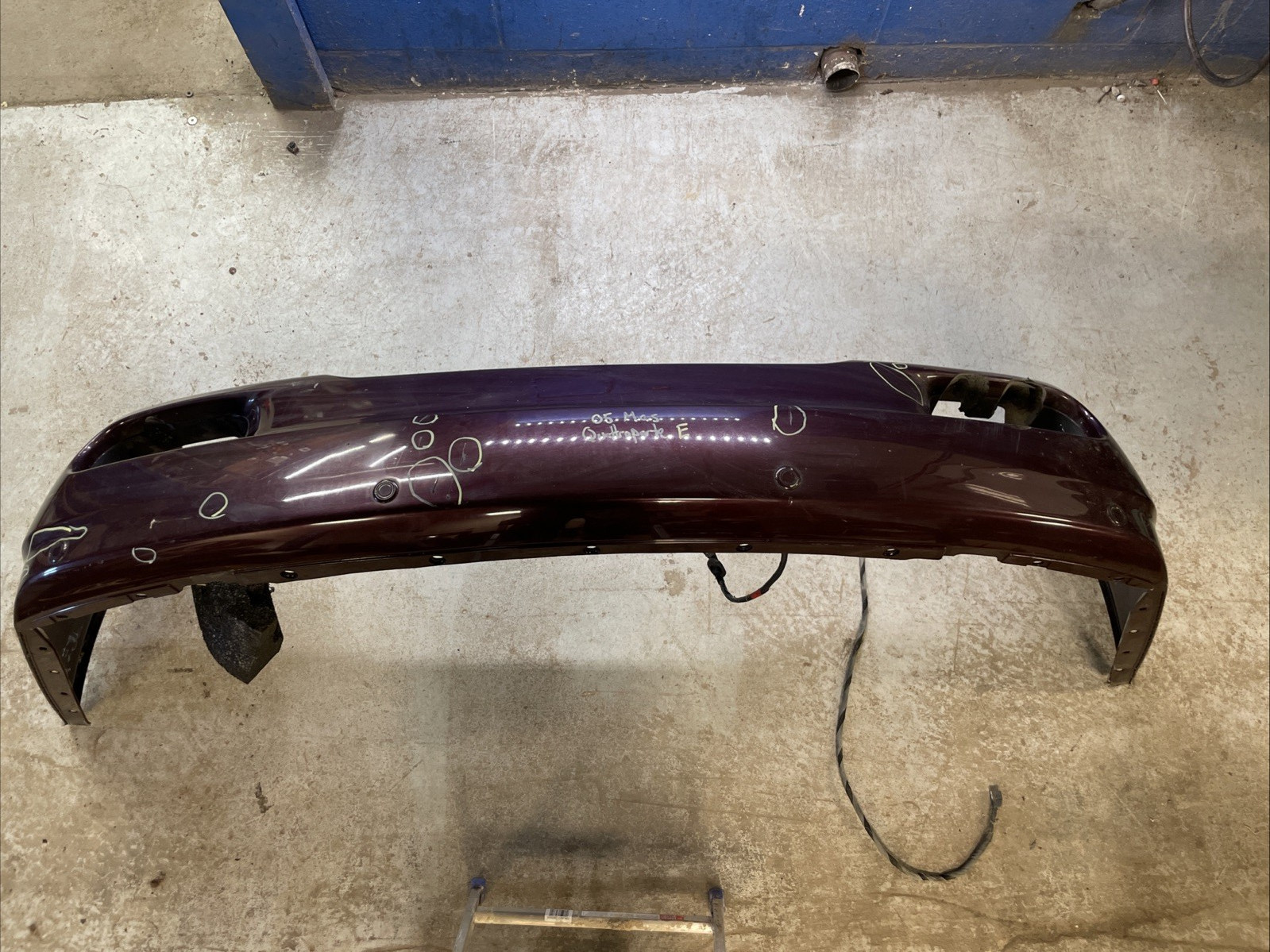 Maserati Quattroporte 2004-2008 Rear Bumper P/N 980139430