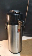Service Ideas Stainless Steel Thermal Rotating Coffee Airpot 2.2 Liter 