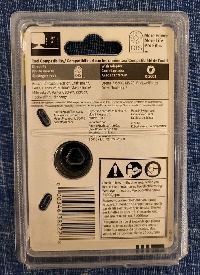 Bosch • Multi Tool Accessories Lot Of 2 • New/Unused! - Image 4 of 4