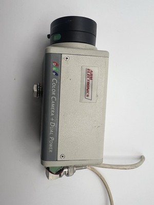 Vintage ARM Electronics C420 Color Box/Body CCTV Camera -broken lens -parts only