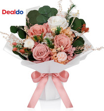 4 Roses Mixed Bouquet for Mother'S Day, Flowers for Delivery, Preserved Flowers