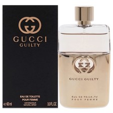 Gucci Guilty Eau De Toilette Spray for Women, 3 Fl Oz - Authentic