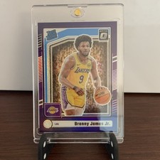 Panini Donruss Optic Rated Rookie Prizm Bronny James Jr. #282 Los Angeles Lakers