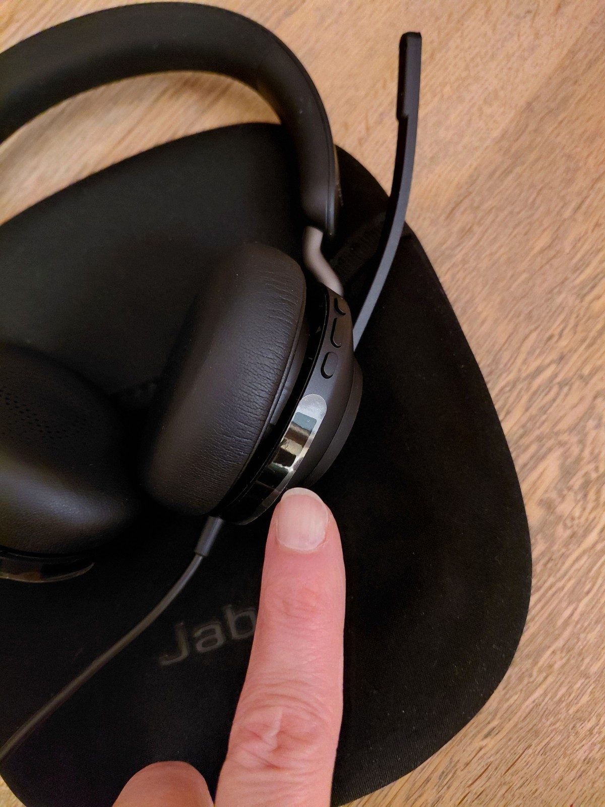 Jabra Evolve2 40 SE MS réduction de bruit avec micro antibruit
