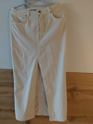 Rock Cord Mit Schlitz 40 Beige