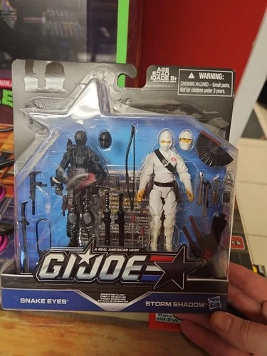 G.I. Joe: SNAKE EYES & STORM SHADOW 4" Figures with Accessories (2016, Hasbro)