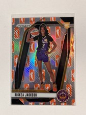 2024 Panini WNBA Prizm Rickea Jackson RC #144 WNBA Logo Prizm Los Angeles Sparks