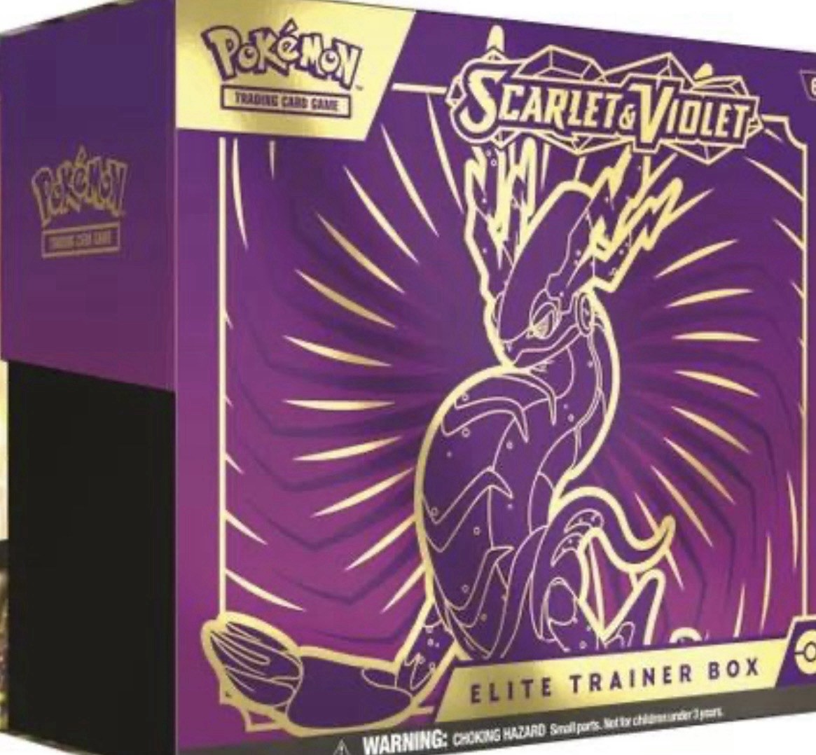 Pokémon TCG Scarlet & Violet Elite Trainer Box Miraidon English