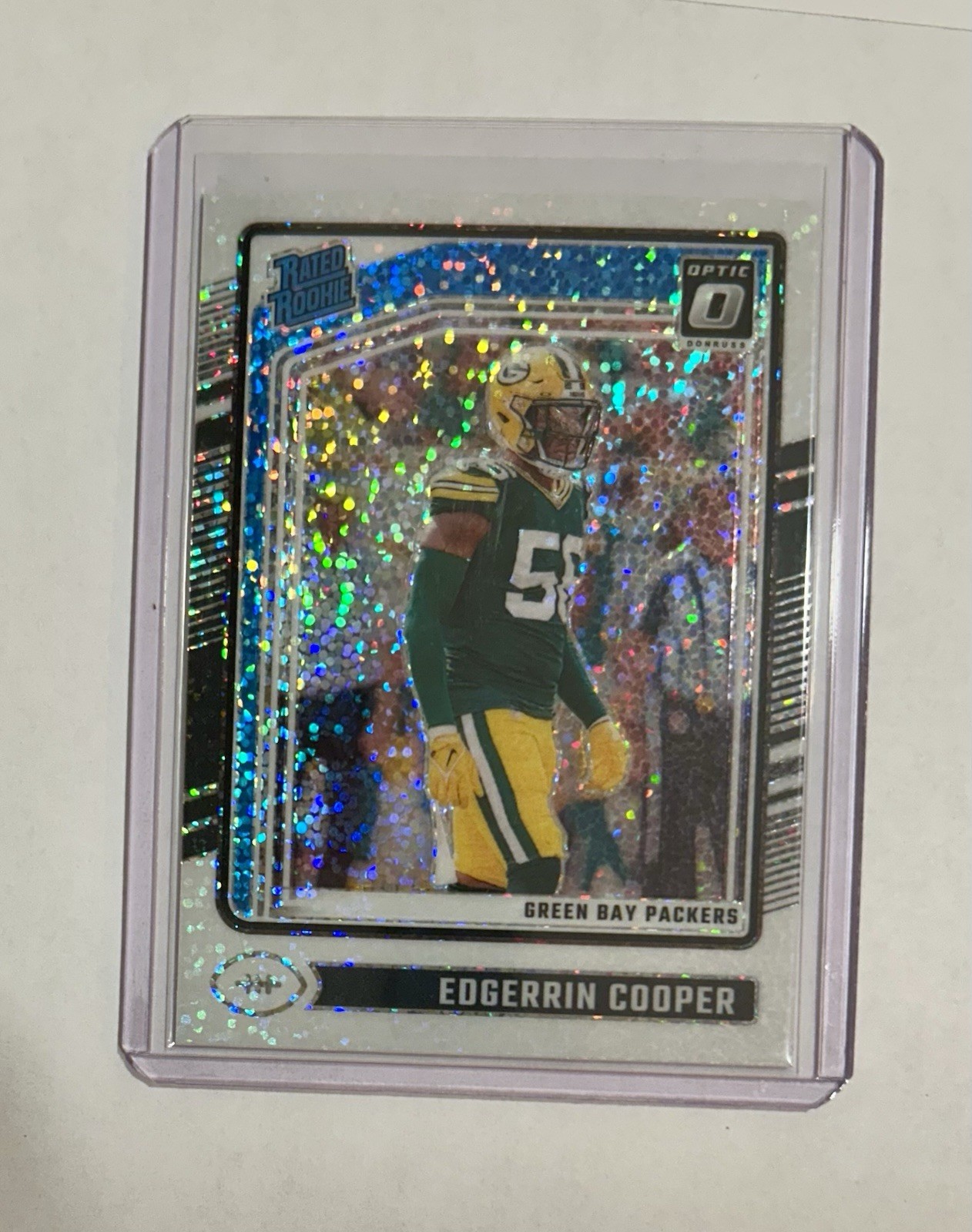 2024 Panini Donruss Optic - White Sparkle SSP Edgerrin Cooper #231