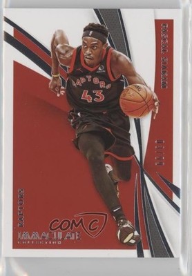 2020-21 Panini Immaculate 3/99 Pascal Siakam #89 13l2