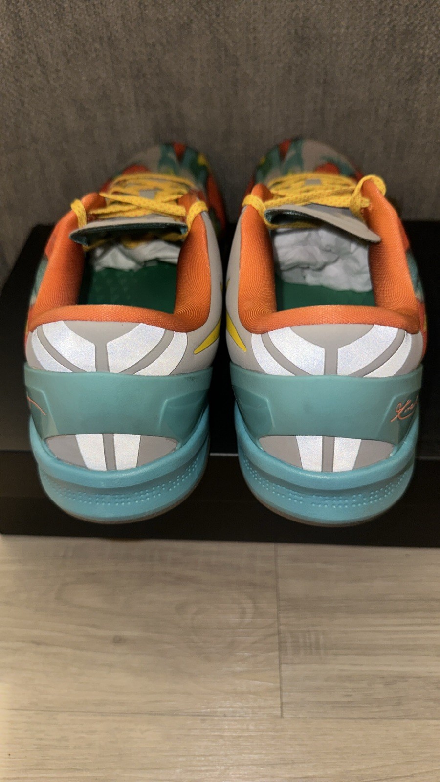 Nike Kobe 8 Protro Venice Beach Size 11 FQ3548-001 Mamba Lakers Retro thumbnail 6