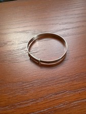 A Lovely solid silver child's christening bracelet H