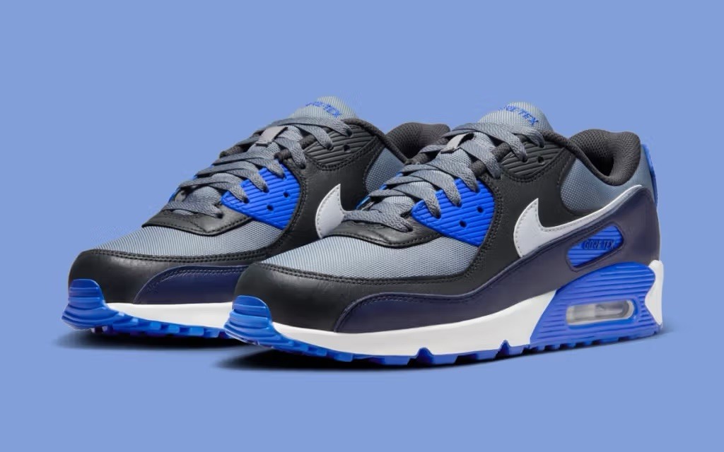 Gore Tex Mens Air Max 90 Blue Nike Air Max 90 Gore-Tex 
