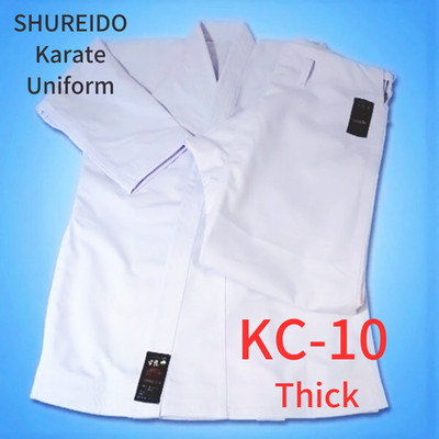 SHUREIDO KC-10 Shihan Karate Gi Uniform Heavyweight Kata Made in Japan