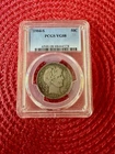 1904-S Barber Half Dollar 50C PCGS VG08 Gorgeous Reverse For The Grade!