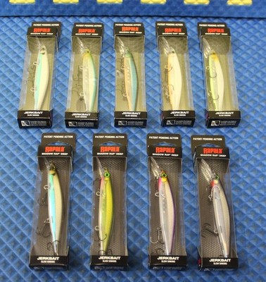 Rapala Shadow Rap Deep Jerkbait Slow Sinking Fishing Lure SDRD11 CHOOSE COLOR!