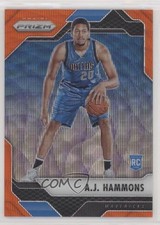 2016-17 Panini Prizm Orange Wave Prizm 16/25 AJ Hammons #159 he5
