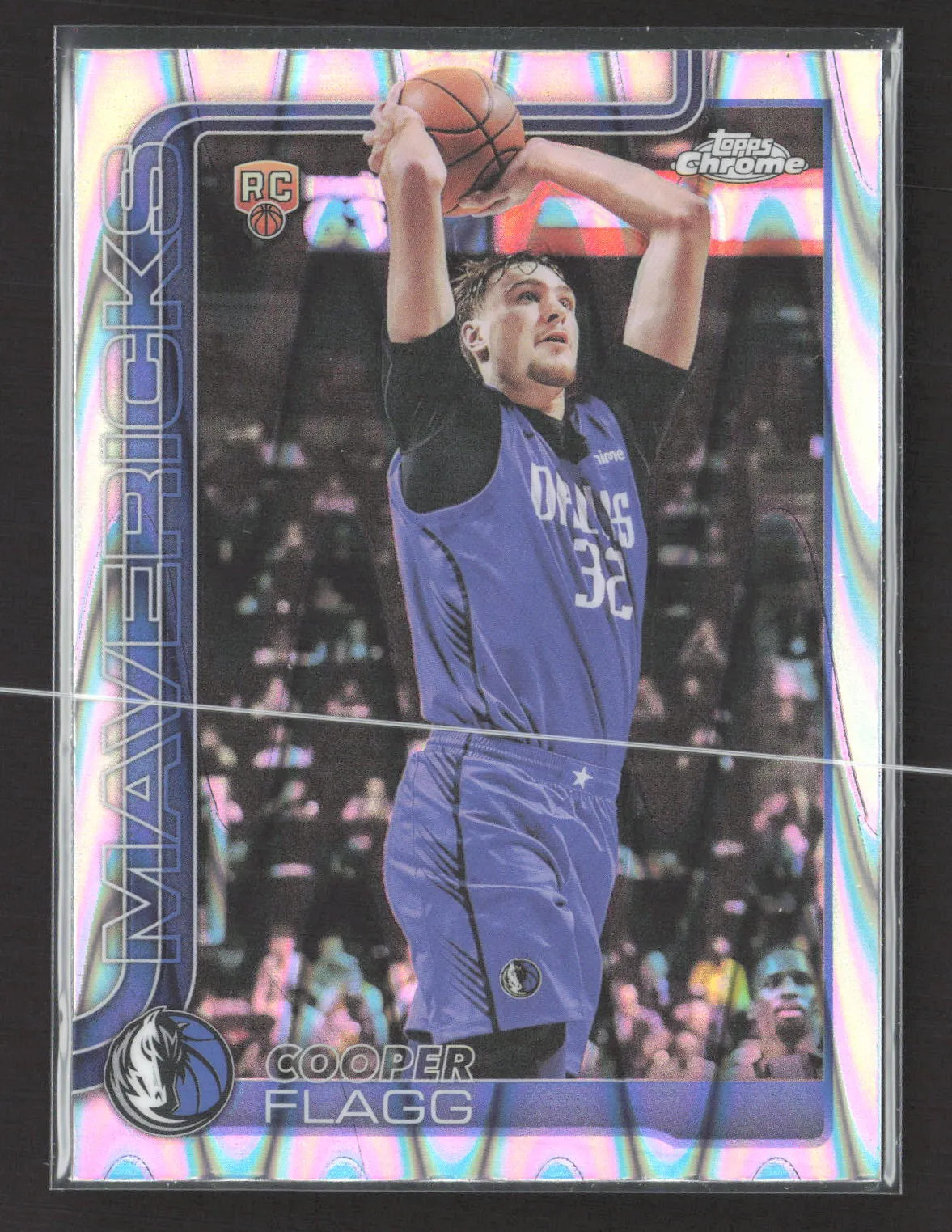 2025 Topps Chrome Cooper Flagg #251 RayWave RC