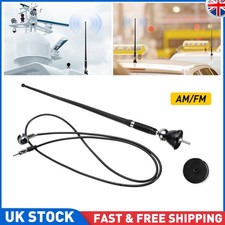 16" Car Stereo FM AM Radio Amplified Signal Antenna Aerial Roof Fender Universal