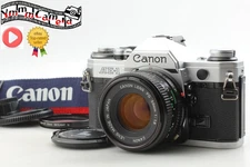 [MINT] Canon AE-1 Film Camera NEW FD 50mm f1.8 Olympic Games Lens Cap From JAPAN