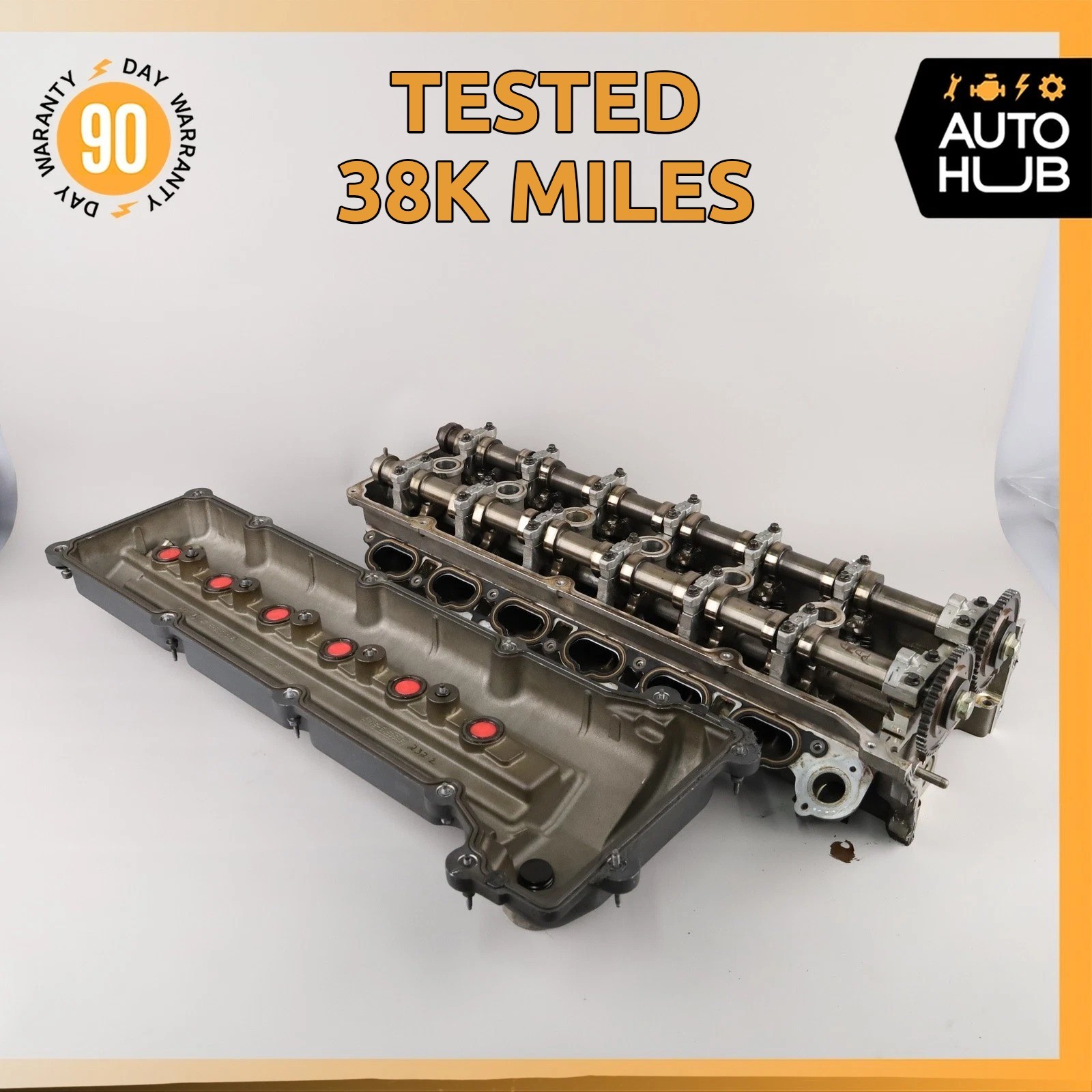 00-04 Aston Martin DB7 Vantage 5.9L V12 Left Cylinder Head XR1E6C064BA OEM 38k